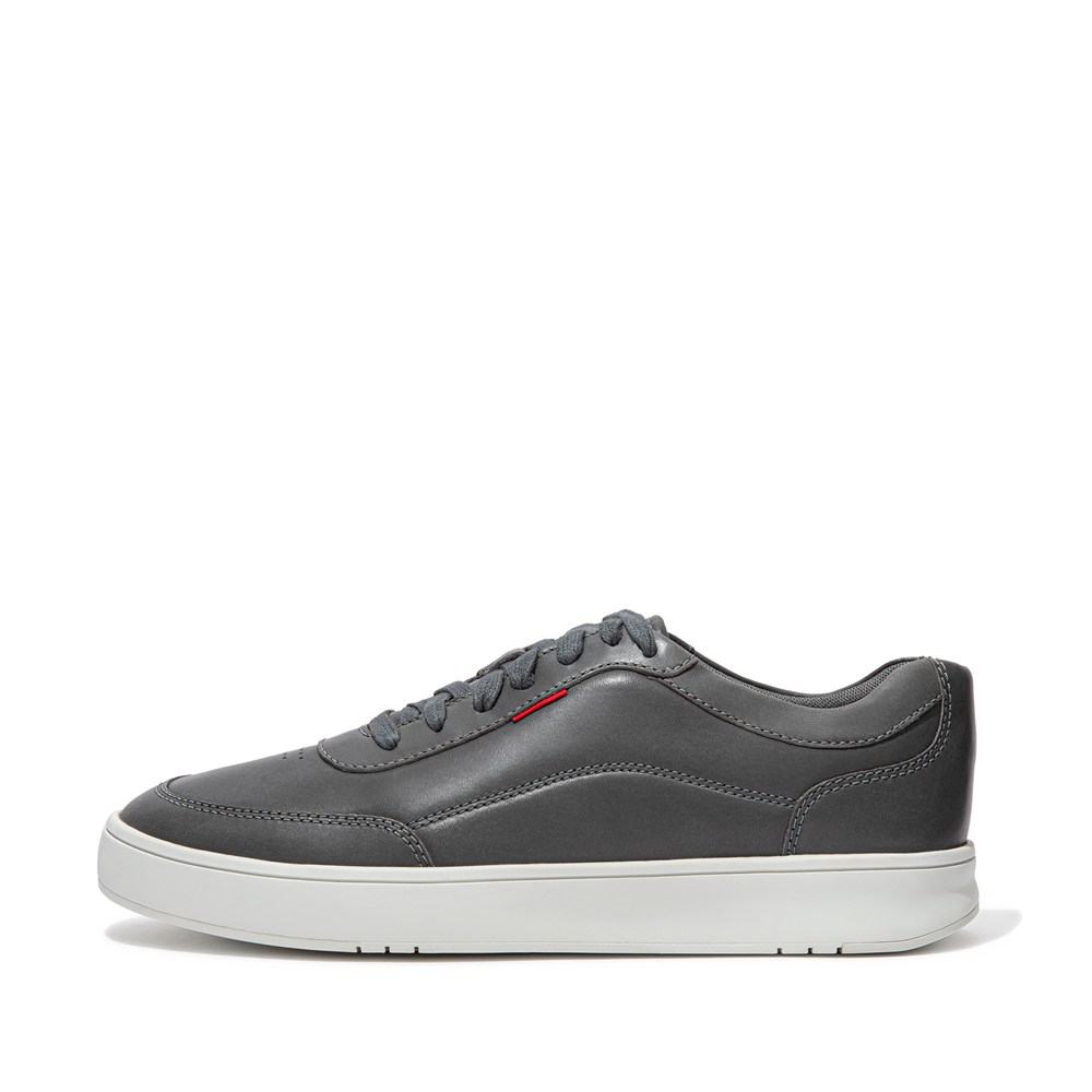 Fitflop Mens Sneakers Grey - Rally X Leather - 50UTXQKGW